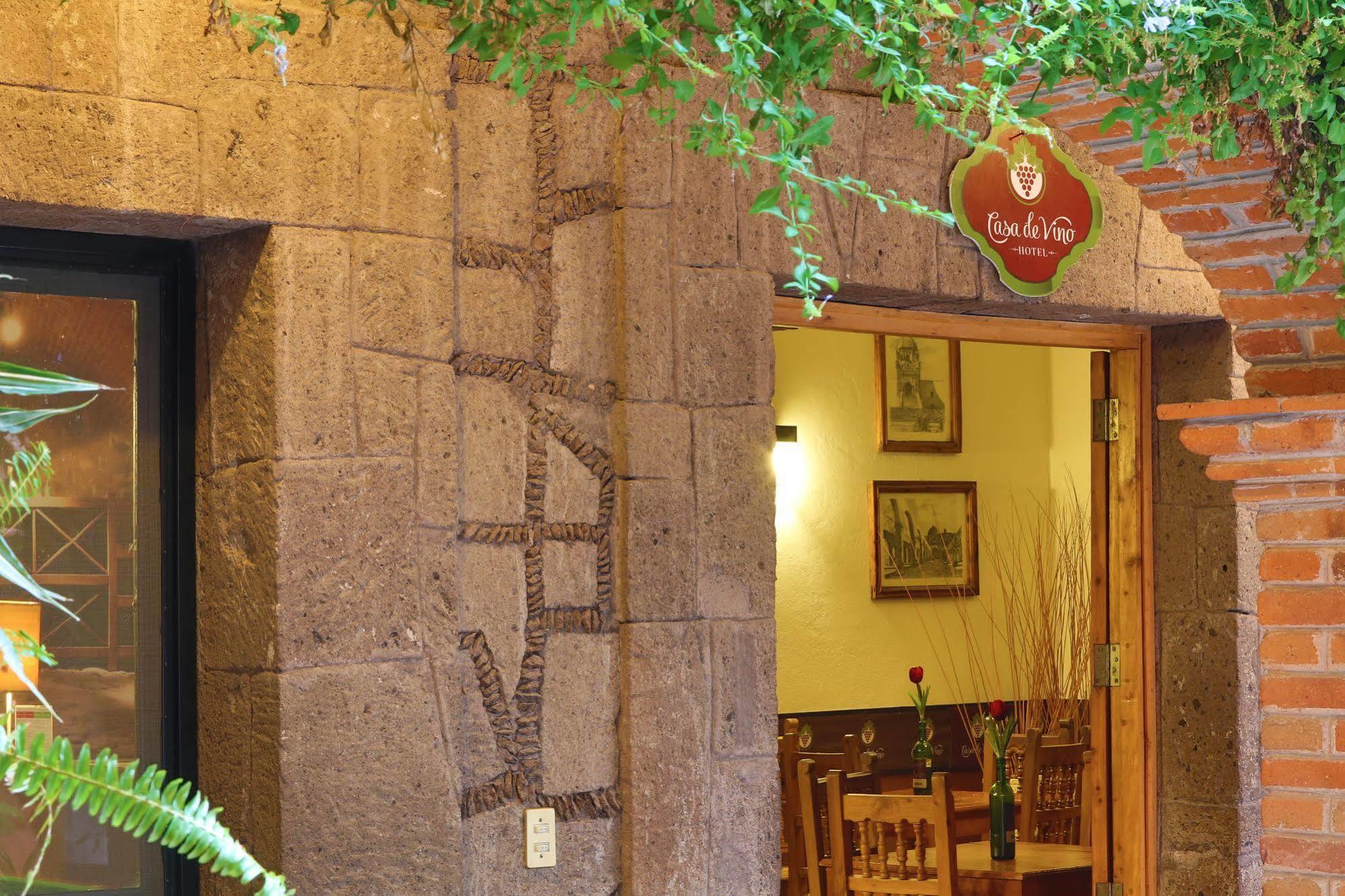 Hotel Casa De Vino Tequisquiapan Exteriör bild