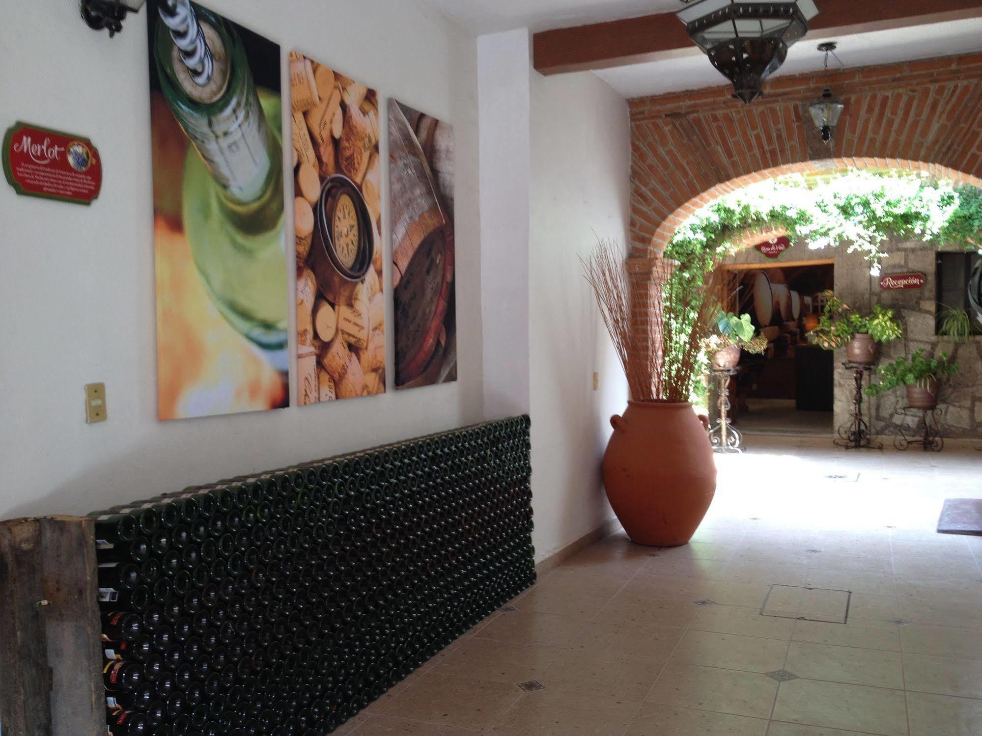 Hotel Casa De Vino Tequisquiapan Exteriör bild